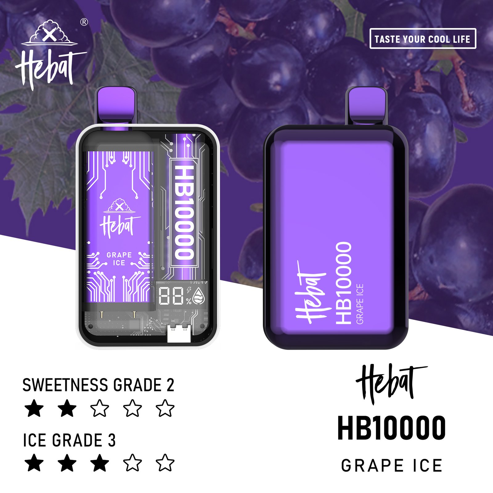 喜唄一次性10000口電子煙|長效便攜 喜唄一次性電子煙:圖片 2